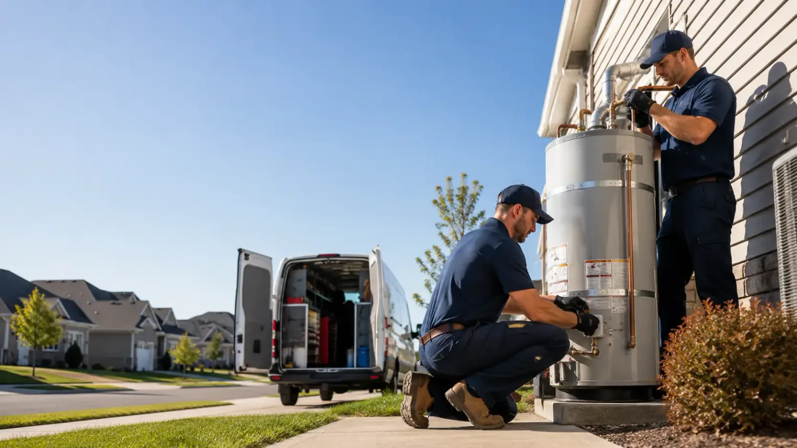 Water Heater Installation in Oakland, RI